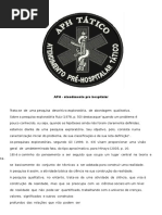 APH - Atendimento Pre Hospitalar