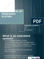 Application of Embedded System (ATm Cards)