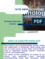 Introduction To Nano: Technology