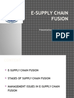 E-Supply Chain Fusion