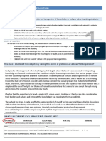 Learning Opportunity 3 Professional Competency Self-Evaluation Sheets