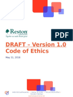 DRAFT - RA Code of Ethics Version 1.0 for Public Circulation