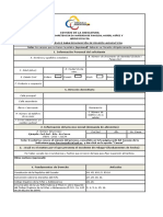 Formulario de rebaja Pensión COGEP 