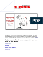 Determine Center of Gravity