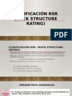 Clasificación RSR