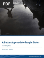 A Better Approach To Fragile States