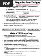 CPU Design