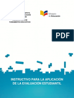 Instructivo para La Aplicación de La Evaluación Estudiantil 12 Abril 2016-Dnre0605025001465854410