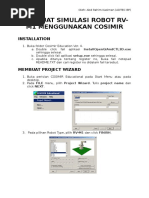 COSIMIR Simulation Pick N Place