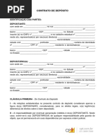 Modelo Contrato de Depósito