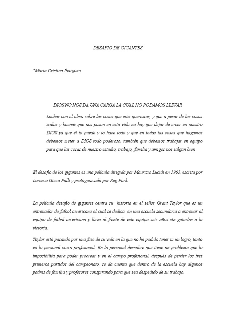 Desafio de Gigantes PDF Science Ciencia filosófica