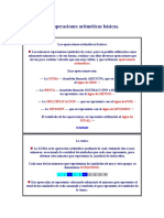 Operaciones Combinadas