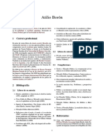 Atilio Borón, politólogo y sociólogo argentino