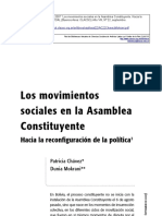 Movimientos Sociales Asamblea Constituyente Bolivia Chavéz Y Mokrani - Copia