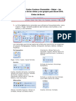 HDC Trabajo de Excel