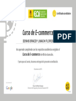 modelo de Certificado Comercio Electronico