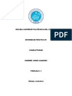 Informe de Conductividad Eléctrica