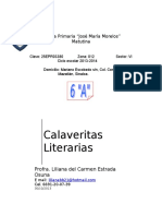 Calaveritas Literarias