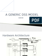A Generic Dss Model: Unit 8