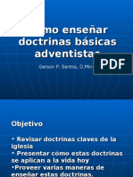 Enseñar doctrinas adventistas de forma sencilla