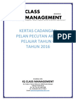 Cadangan Pelan Pecutan Akhir Pelajar Tahun 6