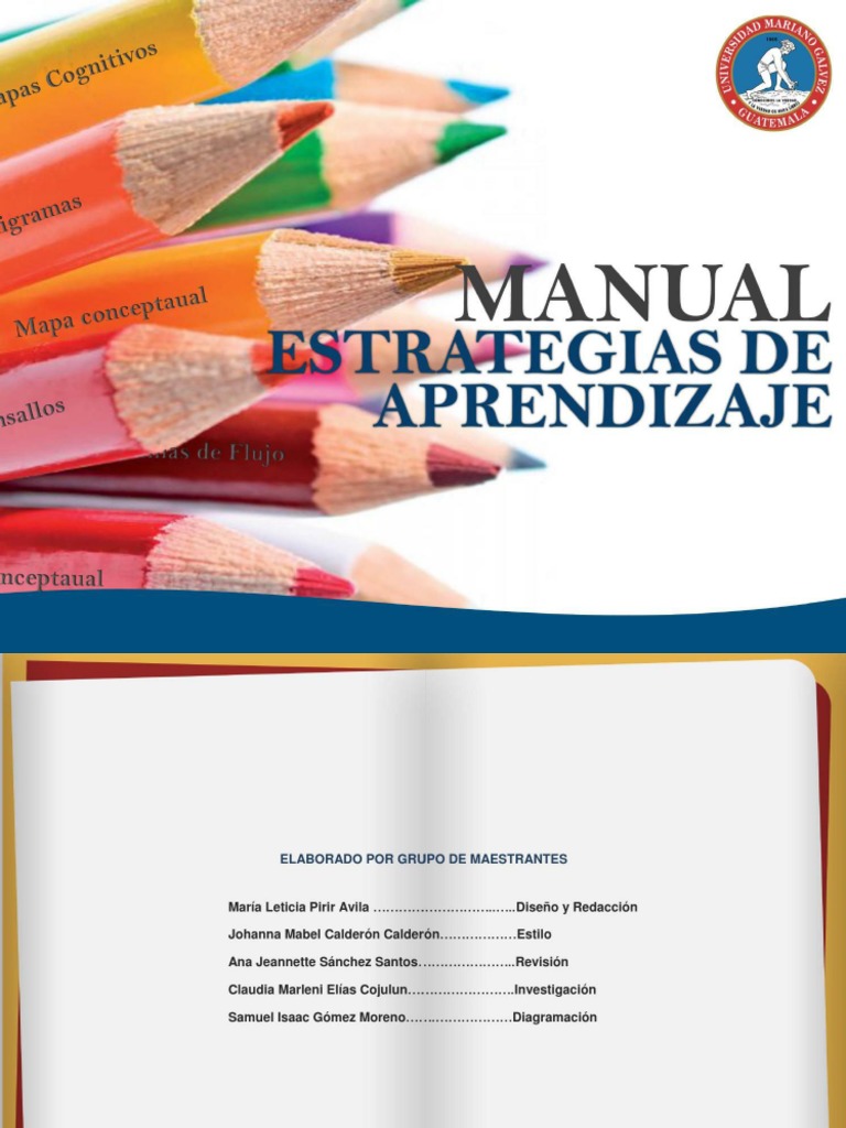 Manual de Estrategias de Aprendizaje | PDF