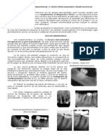 9.2 Radiología Oral y Maxilofacial y Otras Especialidades Odontológicas