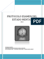 Protocolo Examen mental