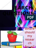 Research Question Input