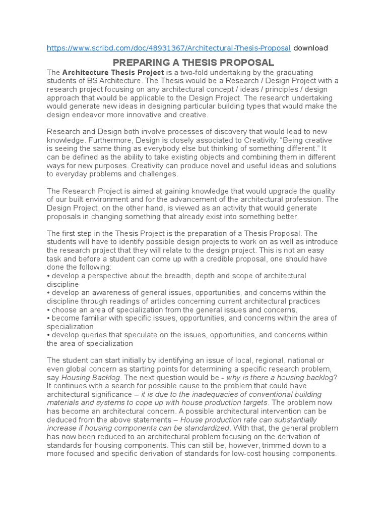 Levitating architecture design thesis picture