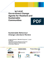 Building Local Government Change Agents For Resilient and Sustainable Communities