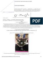 Oxidation of Toluene by Potassium Permanganate