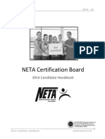 2016 NETA Exam Candidate Handbook