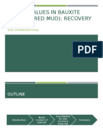 Hidden Values in Bauxite Residue (Red Mud