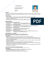 Curriculum Vitae: Sandeep Kumar