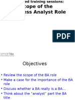 01 Scope of the BA Role