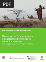The impact of food assistance on pastoralist livelihoods in humanitarian crises