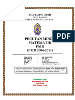 Pecutan Minda Matematik PMR: 73000 TAMPIN N.Sembilan Darul Khusus