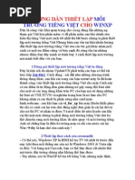 Download HNG DN THIT LP MI TRNG TING VIT CHO WINXP by Trnh Vn Thin SN3163295 doc pdf
