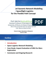 Future In-Space Operations: Campaign-Level Dynamic Network Modelling For Spaceflight Logistics For The Flexible Path Concept