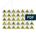 Hazard Signs Safety Sign Symbols