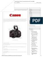 Satrio Moffers - Mengenal Berbagai Tombol Dan Fungsinya Pada Kamera DSLR Canon EOS 600D