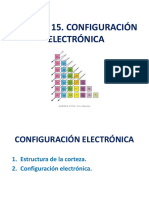 15 Configuración Electrónica