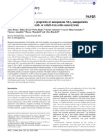 Structural and Magnetic Properties of Mesoporous Sio Nanoparticles Impregnated With Iron Oxide or Cobalt-Iron Oxide Nanocrystals