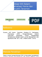 Aplikasi GIS Dalam Pengeloalaan Hama Dan Penyakit Tanaman