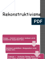 Rekonstruktisvisme and Eksistentialisme