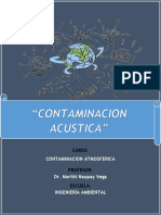 Informe de Contaminacion Acustica - C.ATMOSFERICA PDF