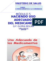 Uso racional de medicamentos comunidad