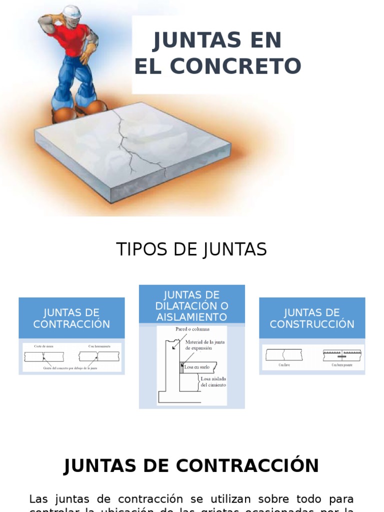 Juntas en El Concreto | PDF | Fundación (Ingeniería) | Hormigón
