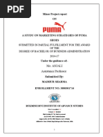 Study on Marketing Strategies of Puma Shoes
